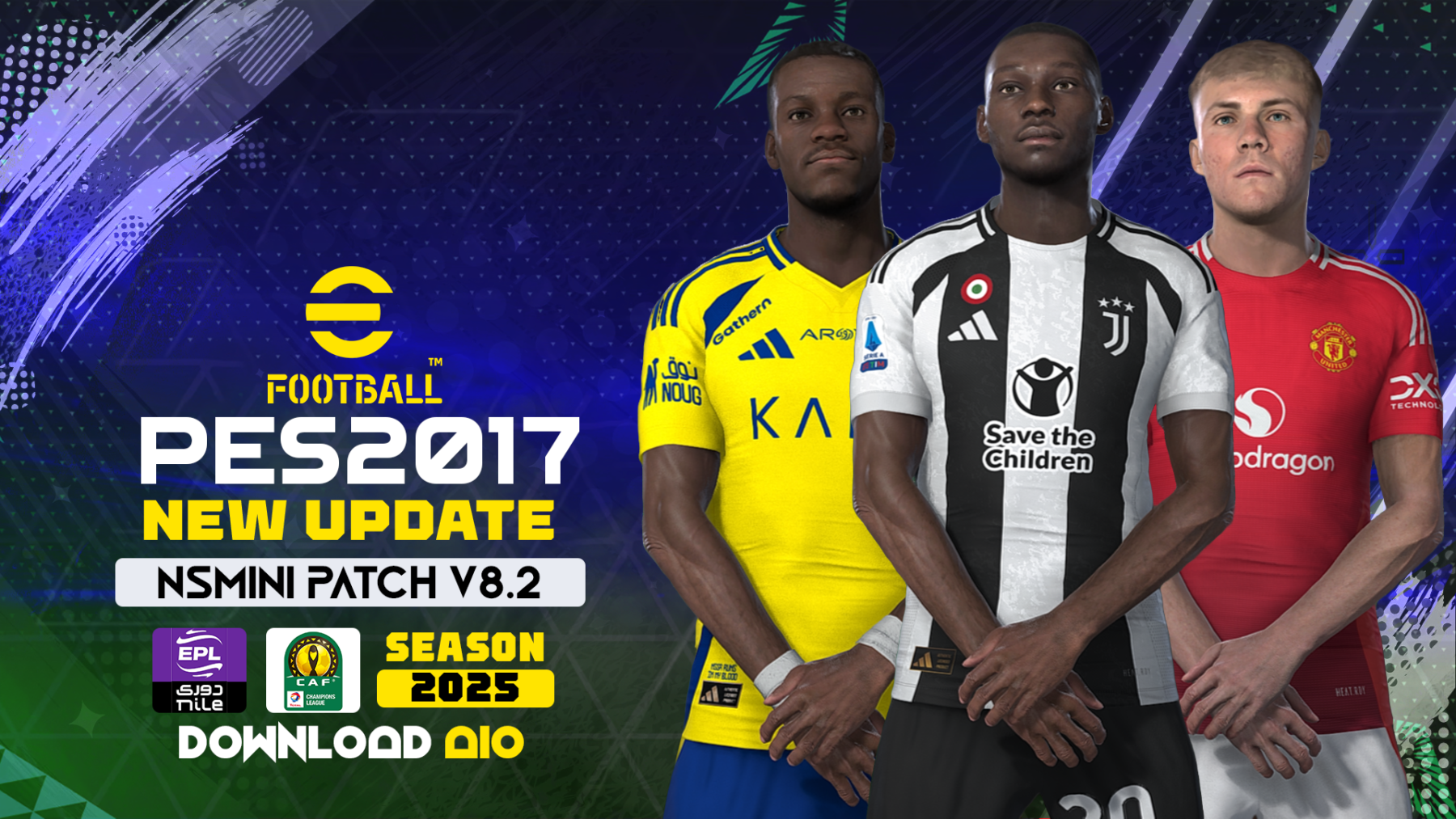 PES 2017 Next Season Patch 2025 - NSMini V8.2