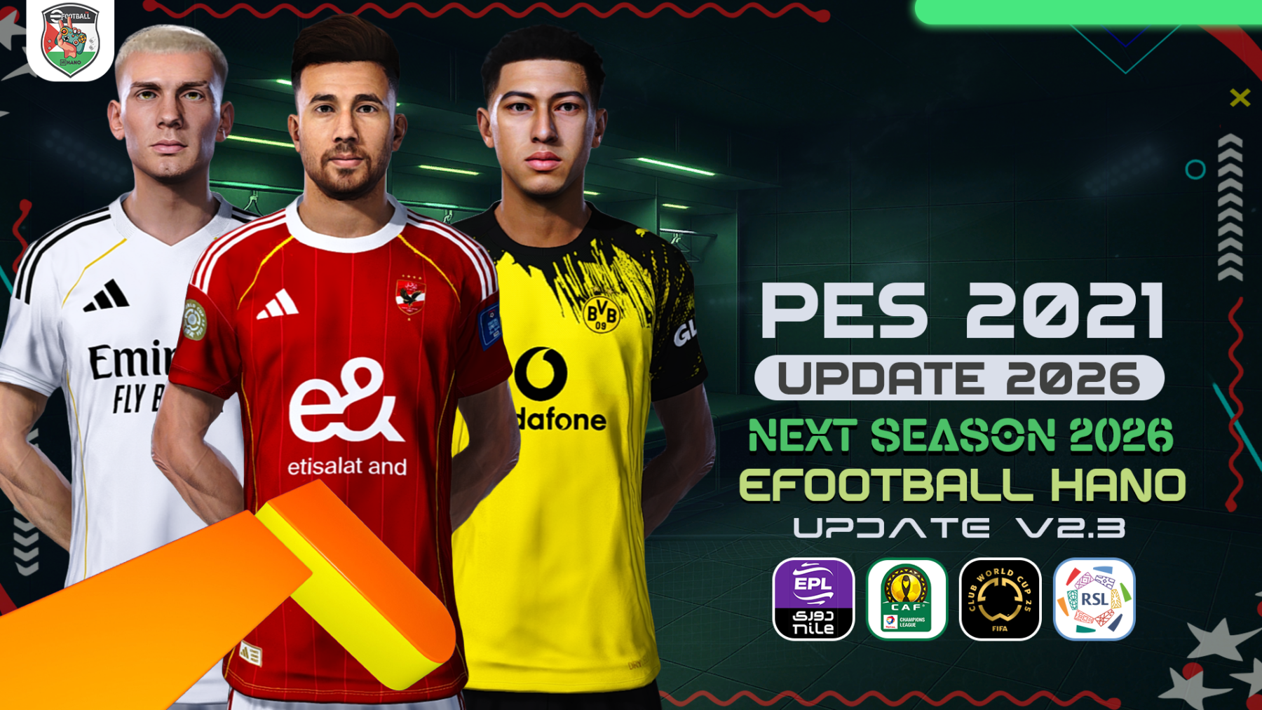 PES 2021 Next Season Patch 2026 - eFootball HANO V2.3