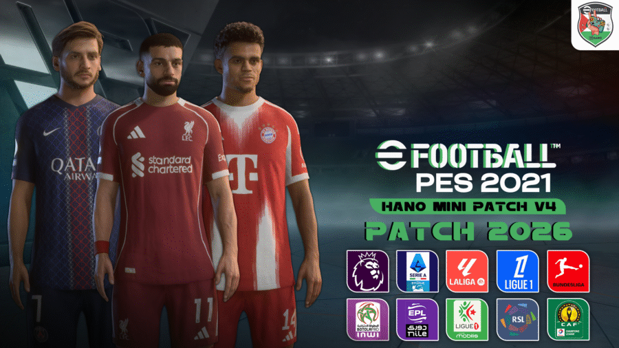 PES 2021 Next Season Patch 2026 - HANO Mini Patch V4 Free Version