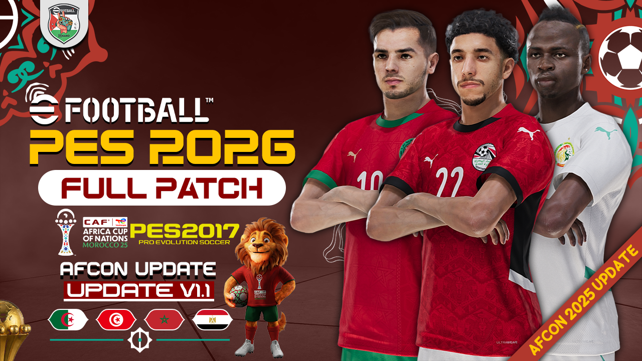 PES 2017 Next Season Patch 2026 | eFootball26 (Full Patch) V1.1