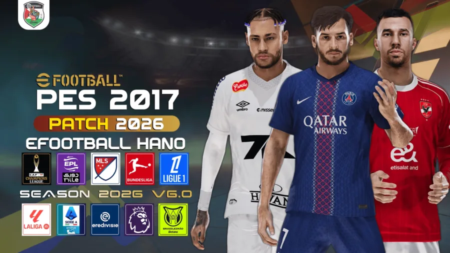 PES 2017 Next Season Patch 2026 | eFootball HANO V6.0 AIO