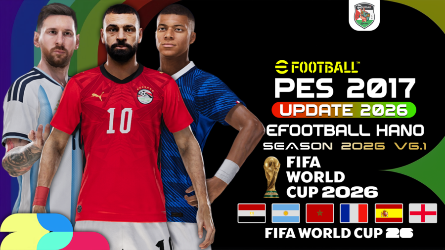 PES 2017 Next Season Patch 2026 | eFootball HANO V6.1